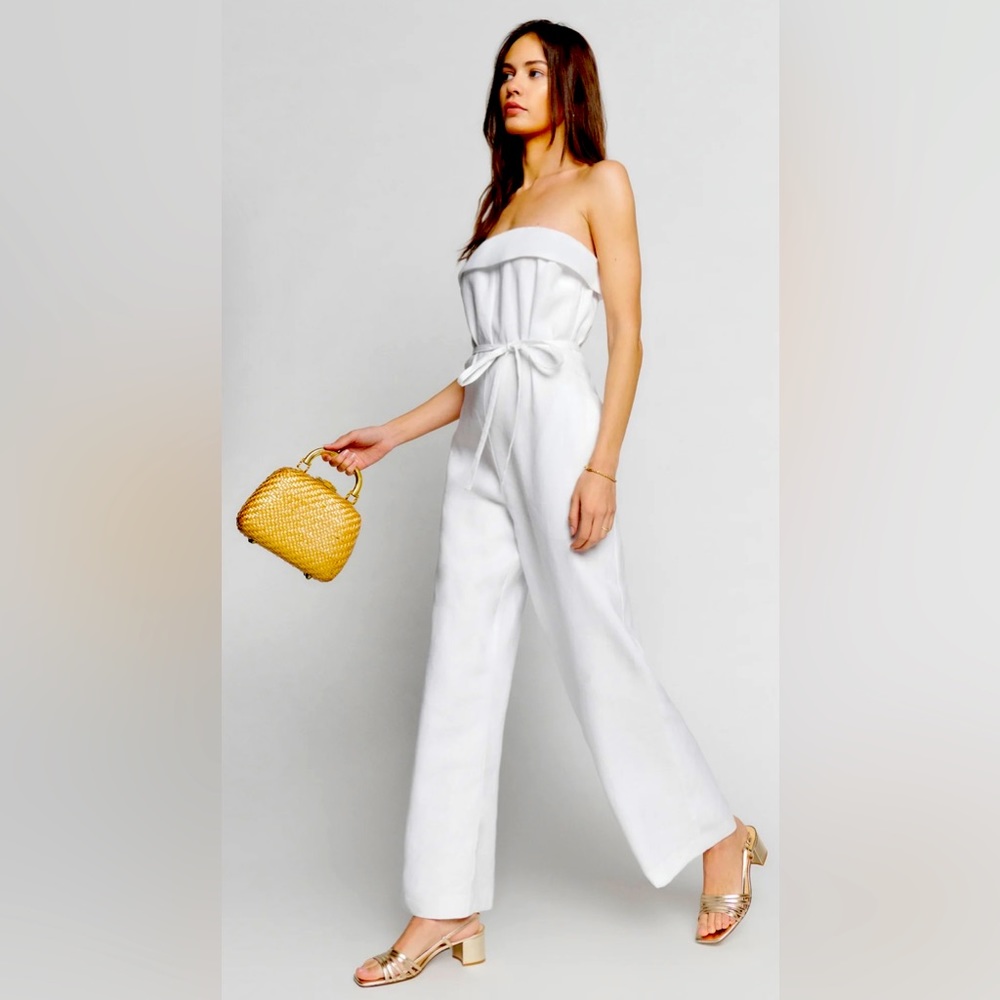 Reformation Taylor jumpsuit size 2 brand new with tags attached